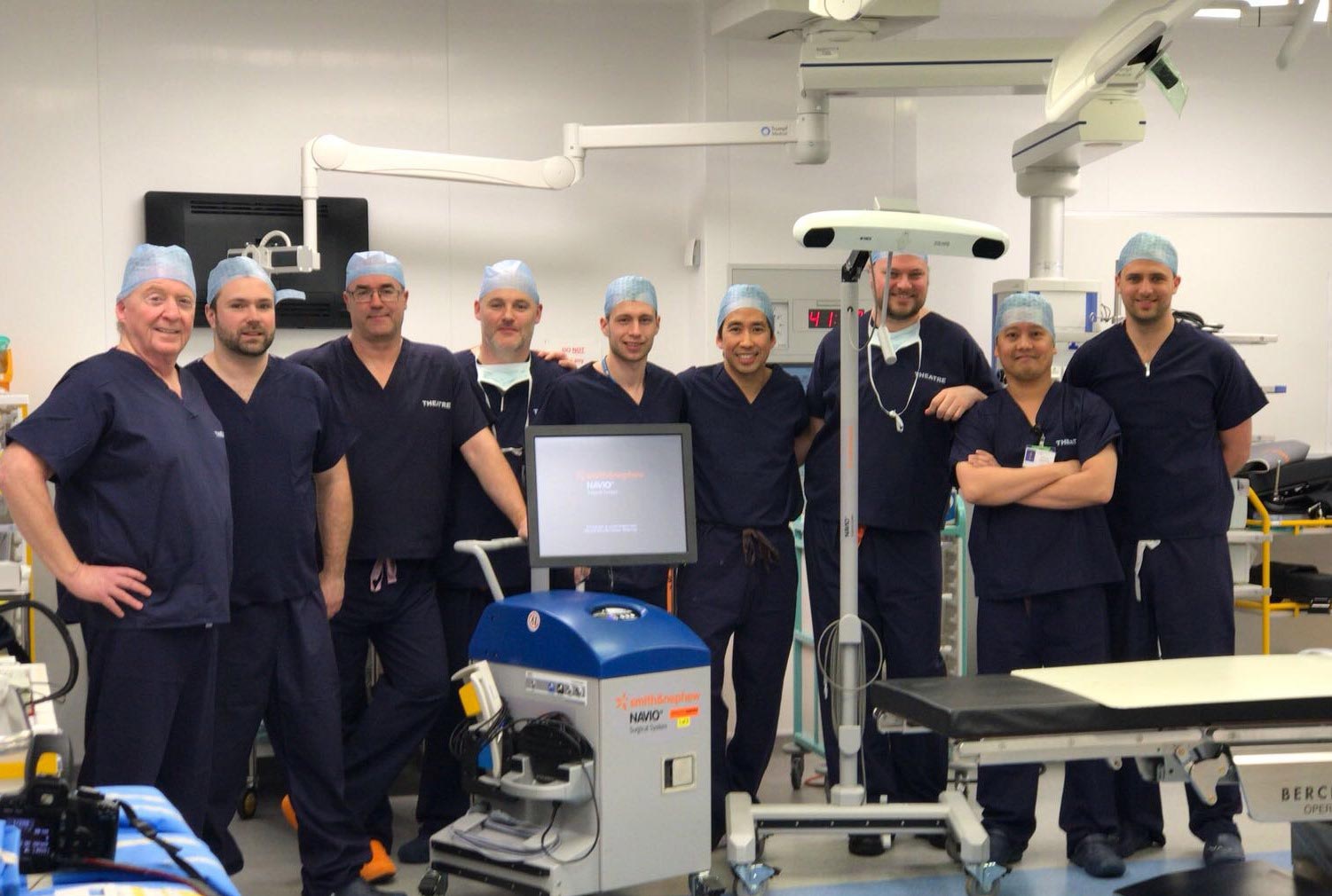 Hospital is first in North with robotic assisted knee replacement