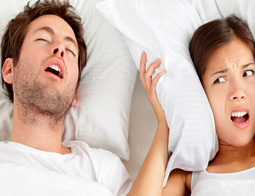 Stop snoring to get a sound nights sleep