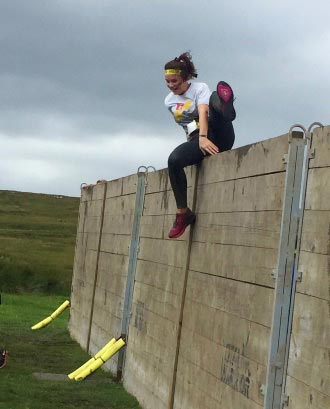 Mollie takes on gruelling 12km obstacle challenge