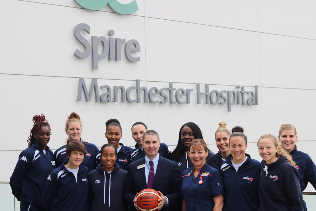 Official Healthcare Partner to GB Basketball