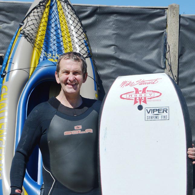 Life-saving prostate cancer surgery for surfer