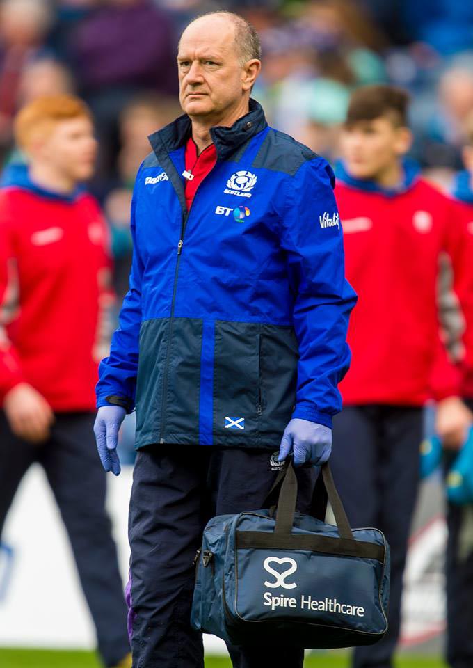 Spire Edinburgh Hospitals reseal Scotland rugby deal