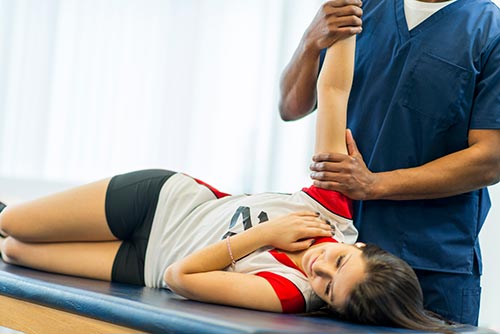 Shoulder injury and PRP therapy