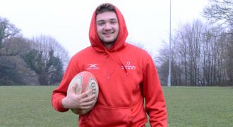 Young rising rugby star has knee surgery in bid to save his professional career
