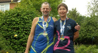 Staff member Gill commits to running 300 miles for Alzheimer's Society