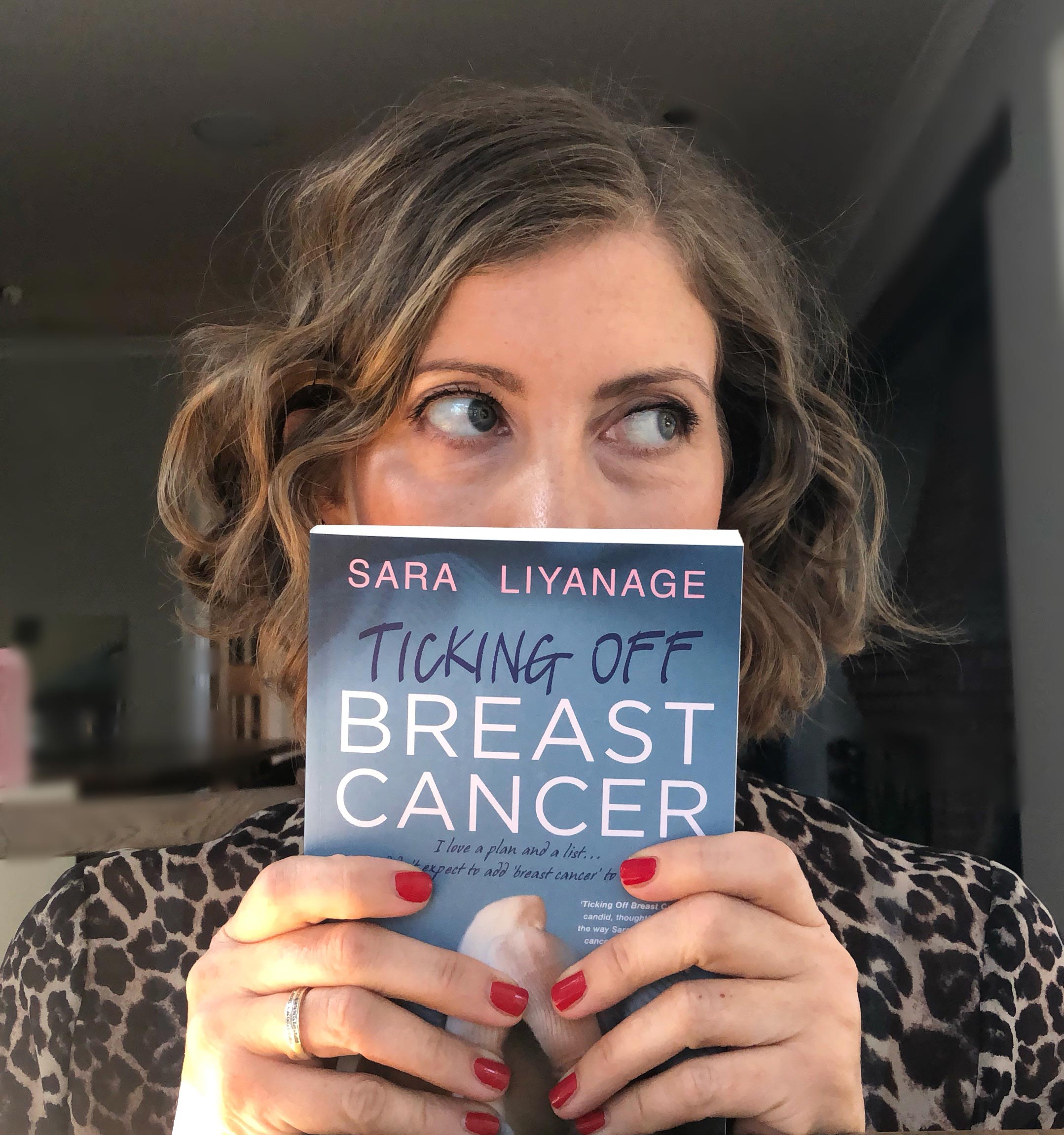 Sara's breast cancer journey in line for book award