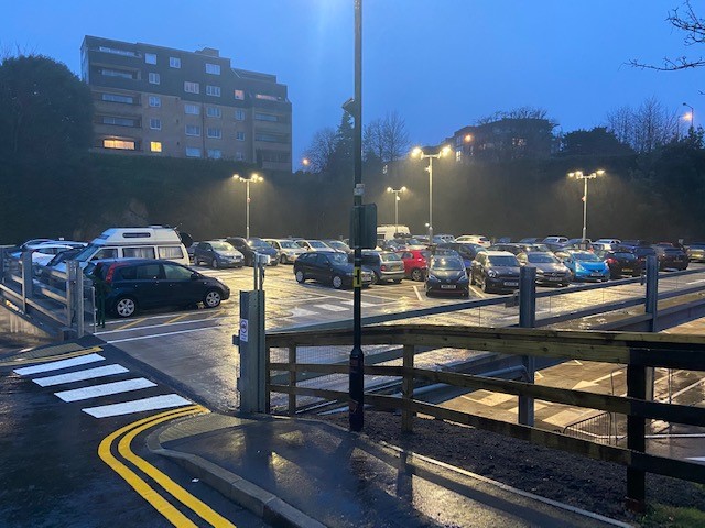 Car park redevelopment is now complete