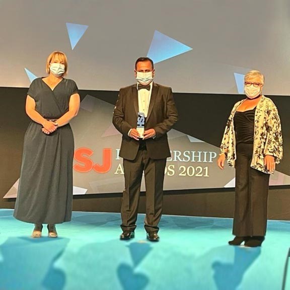 Spire Healthcare winning HSJ Award 2021