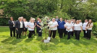 Spire Portsmouth Hospital 'plants a tree for the Jubilee'