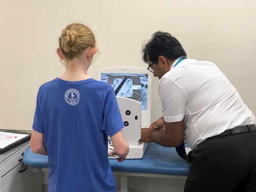Students were able to use the facilities at the Medway University of Canterbury Christ Church campus to visit several stations including mock A&E, CPR, surgical simulation, orthopaedics, ophthalmology and genetics