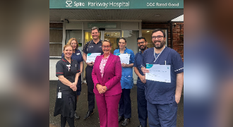 Spire Parkway Hospital celebrate apprentices during National Apprenticeship Week