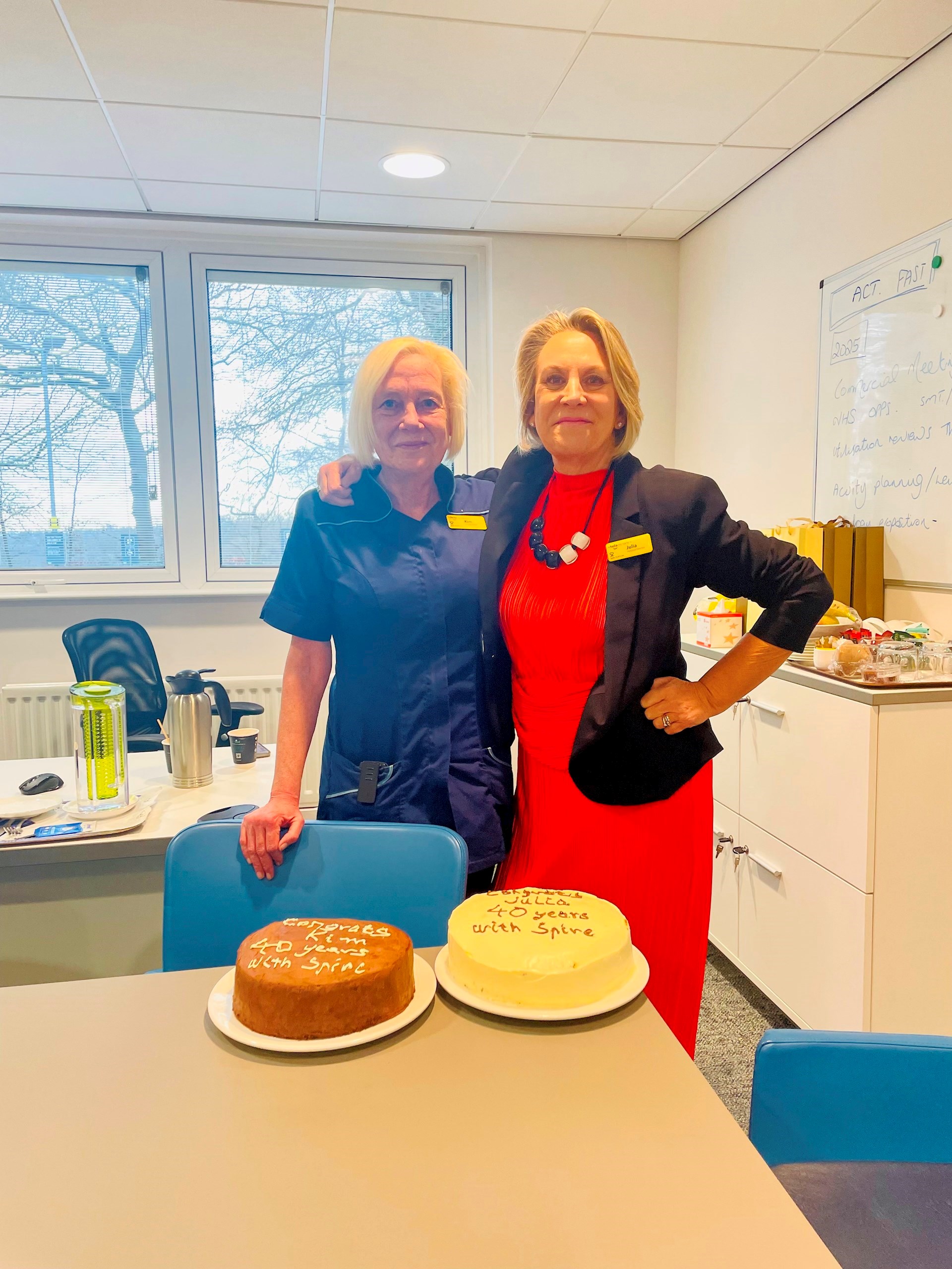 Spire Bushey Hospital staff celebrate 40 years of service