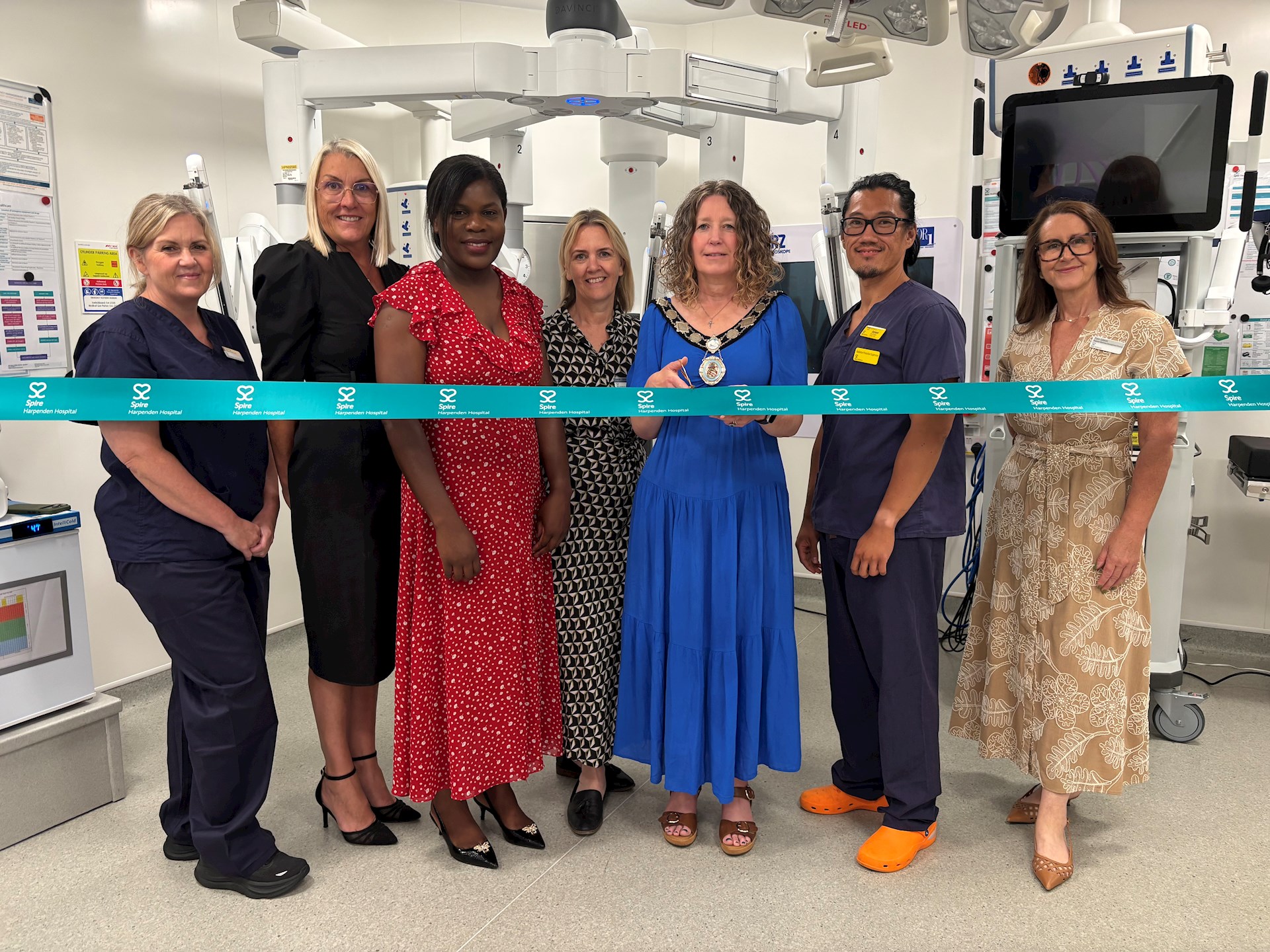 Patients in the outer London area can now access the access the latest robotic-assisted surgery
