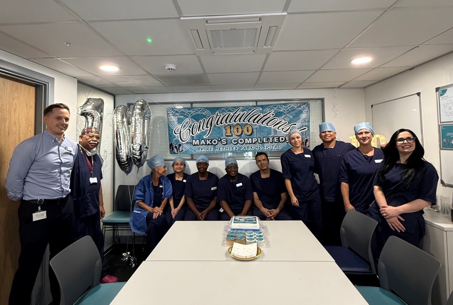 Spire Methley Park Hospital Marks 100th Robotic-Assisted Hip and knee Replacement Surgery
