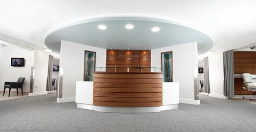 Spire Southampton Hospital Chalybeate Suite Reception Desk
